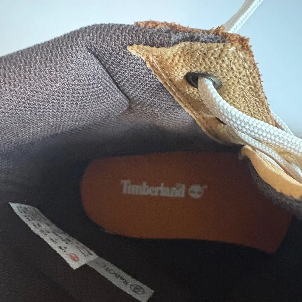 Timberland Womens Sz 9 Skyla Bay 6" Wheat Nubuck Sneaker Boots A2C3S High Top - Picture 10 of 10